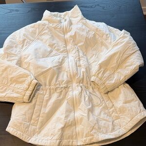 Old Navy Active Women’s Cream Puffer Jacket